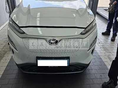 Photo 1 of 8: 2019 Hyundai Kona Electric, VIN KMHK381GFKU010505 — Korean insurance auction