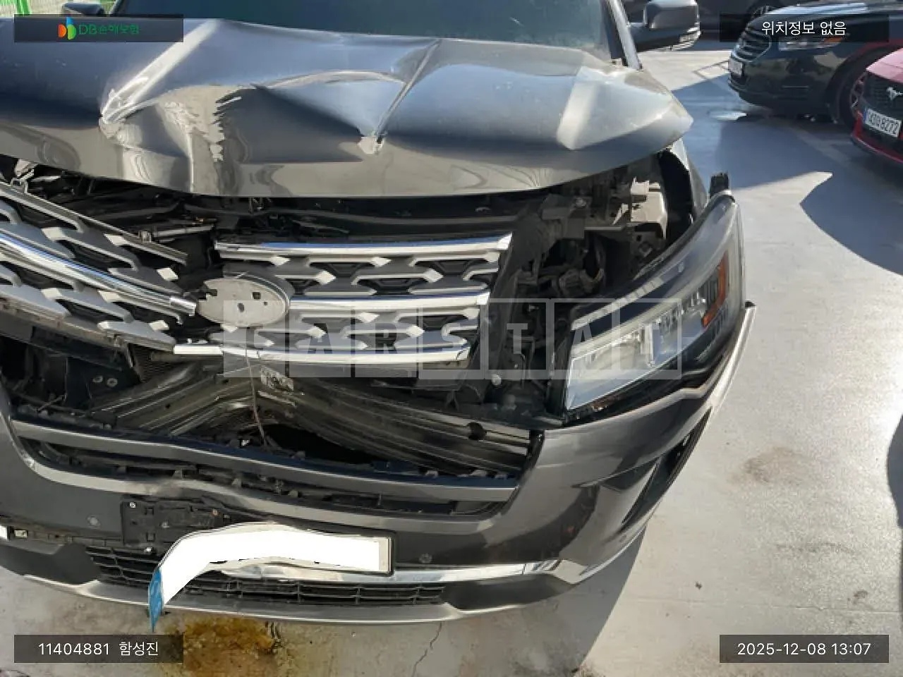 Photo 2 of 23: 2019 Ford Explorer, VIN 1FM5K8F82KGA74702 — Korean insurance auction