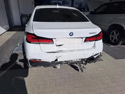 Photo 1 of 54: 2022 BMW 523d, VIN WBA11ES00PWX89797 — Korean insurance auction