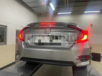 Photo 1 of 25: 2017 Honda Civic 4d, VIN 19XFC2673HE300118 — Korean insurance auction
