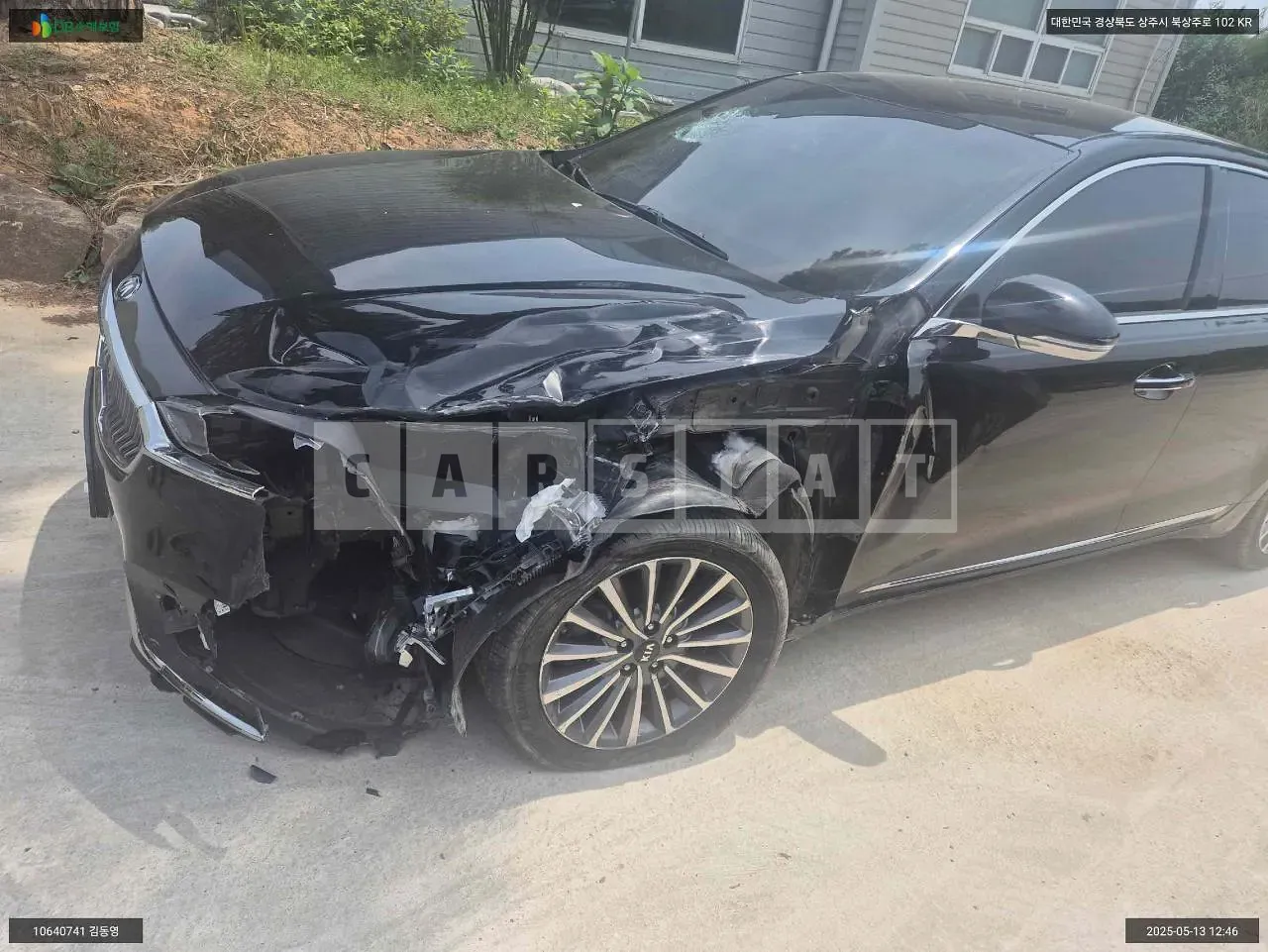 Photo 2 of 13: 2018 Kia K7, VIN KNALB415BJA129383 — Korean insurance auction