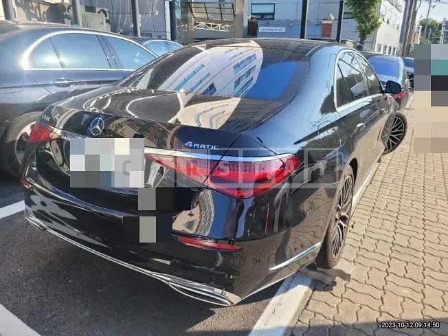 Photo 2 of 23: 2022 Mercedes-Benz S580 4Matic, VIN W1K6G7GBXNA132194 — Korean insurance auction