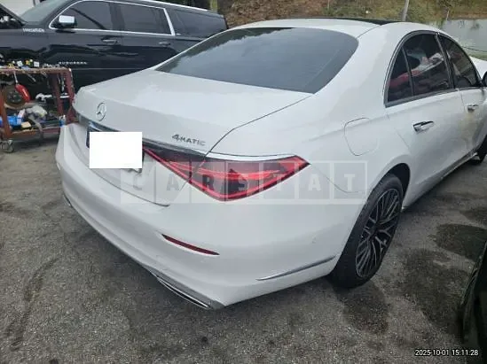 Photo 2 of 29: 2025 Mercedes-Benz S450 4Matic, VIN W1K6G6BBXSA317388 — Korean insurance auction