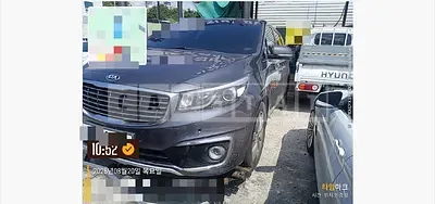 Photo 1 of 8: 2015 Kia Carnival 9 Seater — Korean insurance auction