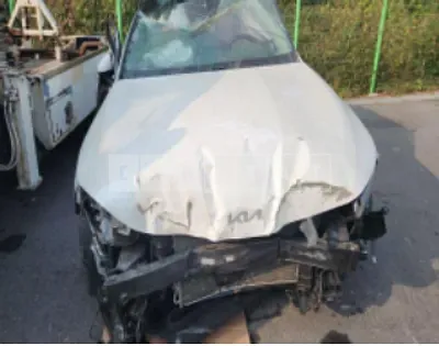 Photo 1 of 22: 2022 Kia K5, VIN KNAG141ABNA158219 — Korean insurance auction