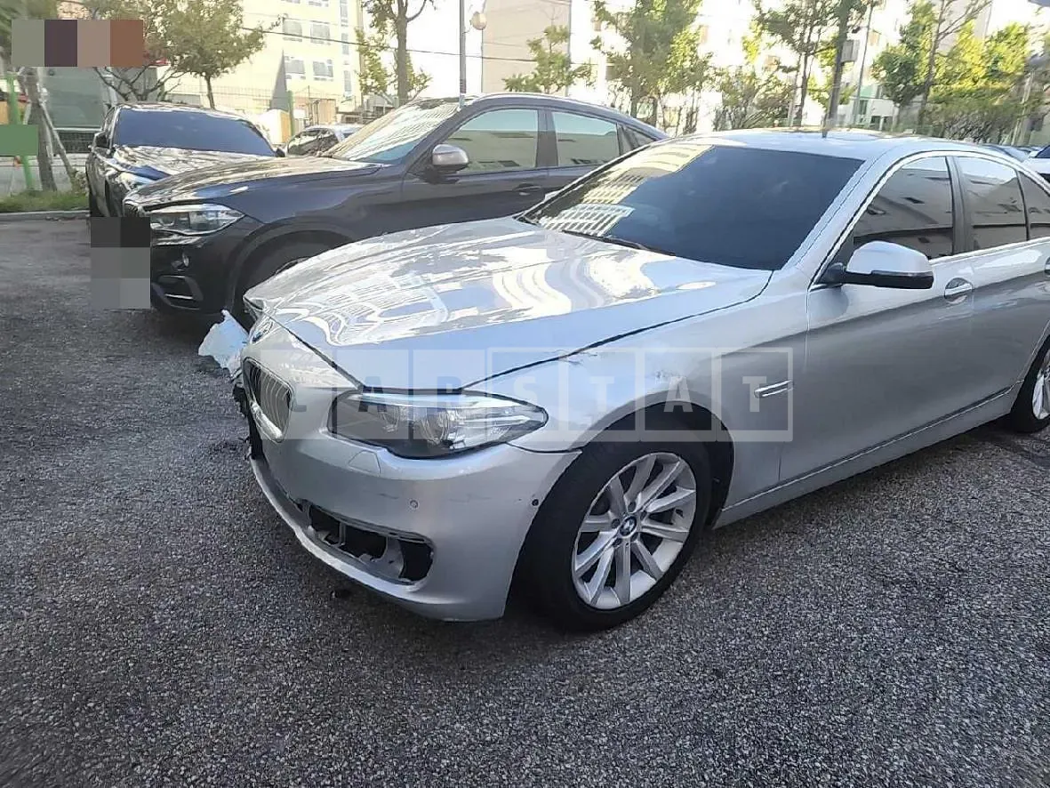 Photo 2 of 13: 2015 BMW 528i, VIN WBA5A5105FGT89150 — Korean insurance auction