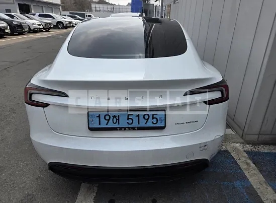 Photo 2 of 8: 2024 Tesla Model 3 LongRange, VIN LRW3E7EK7RC137219 — Korean insurance auction