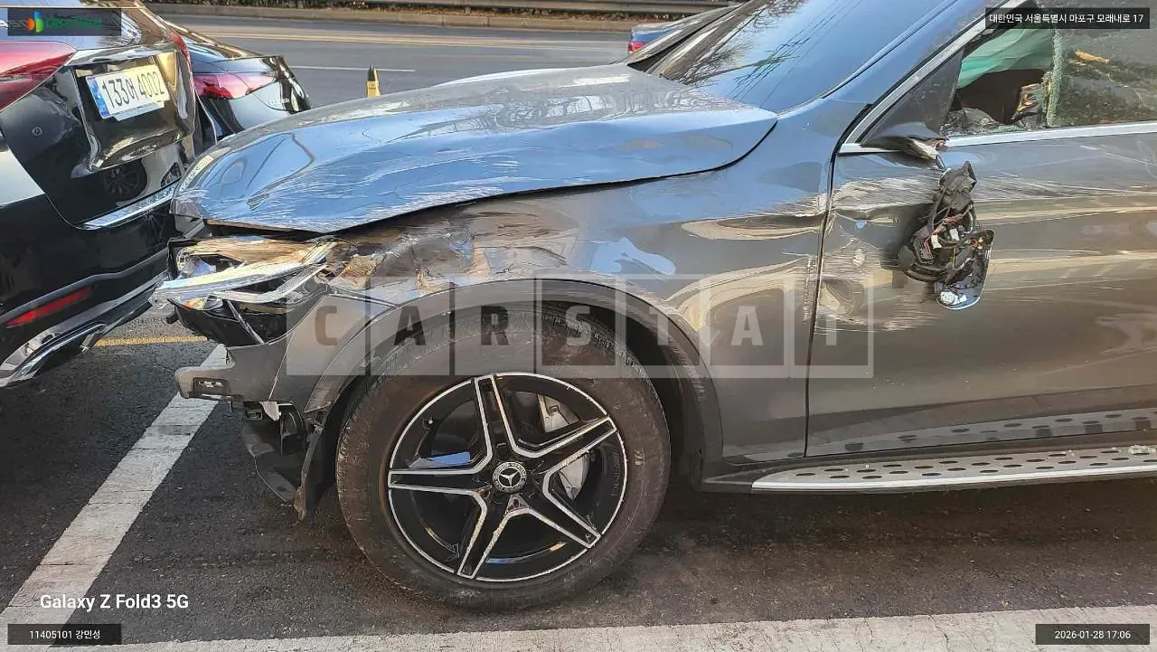 Photo 2 of 19: 2022 Mercedes-Benz GLC 300, VIN W1N0J8EB6PG140151 — Korean insurance auction