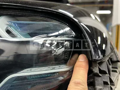 Photo 1 of 3: 2021 Porsche (parts) Taycan 4S Headlamp — Korean insurance auction
