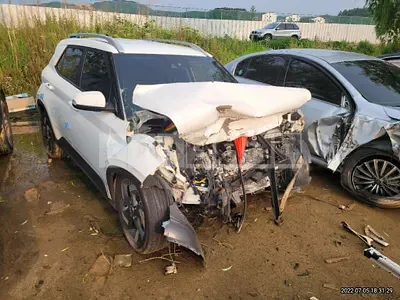 Photo 1 of 6: 2016 Hyundai Tucson, VIN KMHJ3815GGU014221 — Korean insurance auction