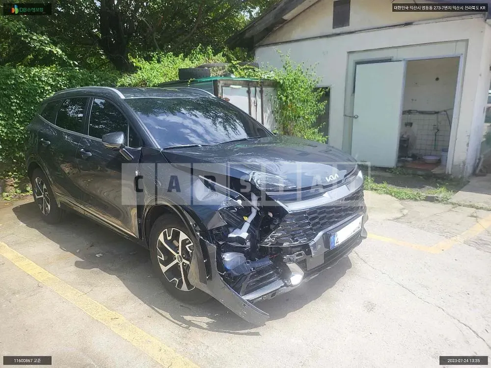 Photo 2 of 10: 2022 Kia Sportage Hybrid, VIN KNAPX81GBPK038996 — Korean insurance auction