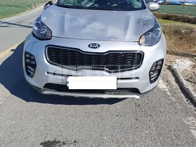 Photo 1 of 35: 2018 Kia Sportage, VIN KNAPN813BJK423269 — Korean insurance auction