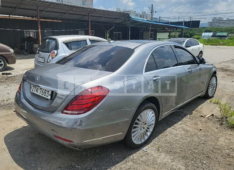 Photo 2 of 28: 2015 Mercedes-Benz S350 BlueTec L, VIN WDDUG3CB3FA087364 — Korean insurance auction