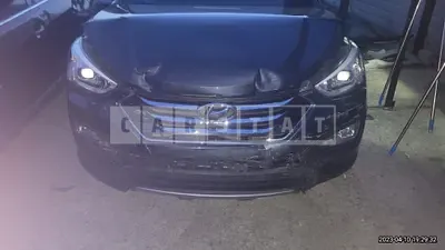 Photo 1 of 13: 2015 Hyundai Santa Fe 2.0, VIN KMHSU81UBFU431711 — Korean insurance auction