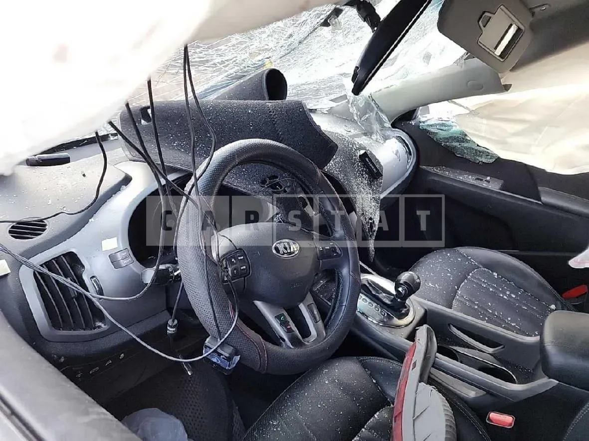 Photo 2 of 8: 2015 Kia Sportage R, VIN KNAPC813BGK852753 — Korean insurance auction
