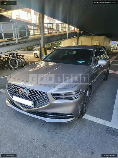 Photo 1 of 16: 2019 Hyundai Genesis /G90, VIN KMHG141DBKU057663 — Korean insurance auction
