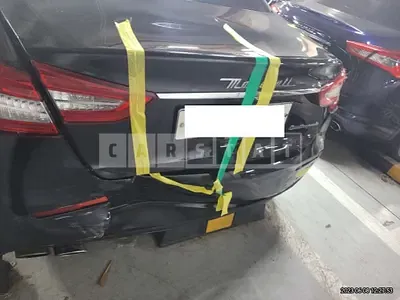 Photo 1 of 25: 2018 Maserati Quattroporte, VIN ZAM56XPG6J1287660 — Korean insurance auction
