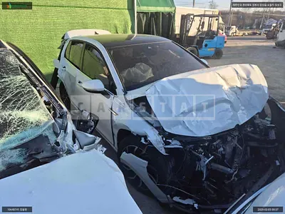 Photo 1 of 14: 2023 Volkswagen Golf 2.0 TDI, VIN WVWZZZCD5PW137121 — Korean insurance auction