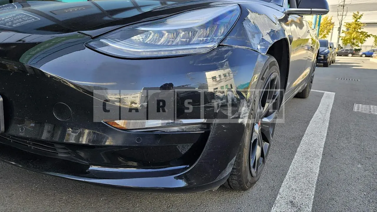 Photo 2 of 24: 2020 Tesla Model 3 Standard Range Plus RWD, VIN 5YJ3E1EAXLF632404 — Korean insurance auction
