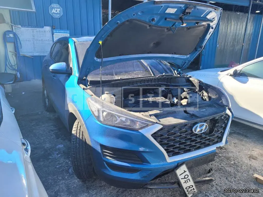 Photo 2 of 20: 2019 Hyundai Tucson, VIN KMHJ2817GKU965282 — Korean insurance auction
