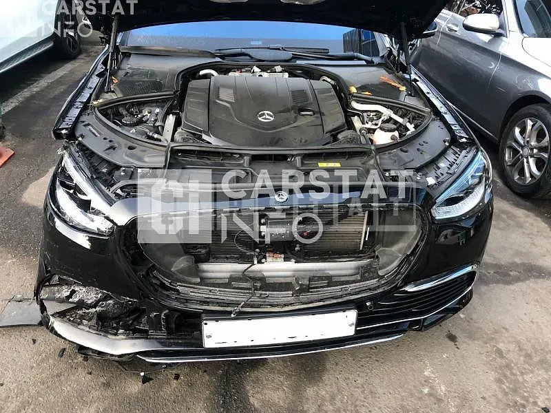 Photo 2 of 34: 2021 Mercedes-Benz S580 4Matic, VIN W1K6G7GB5MA020904 — Korean insurance auction