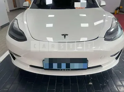 Photo 1 of 10: 2021 Tesla Model 3 Long Range, VIN 5YJ3E1EB5MF952465 — Korean insurance auction