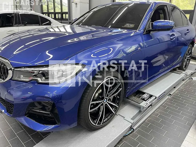 Photo 2 of 12: 2020 BMW 330e, VIN WBA5P7100MFK31764 — Korean insurance auction