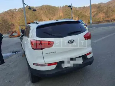 Photo 1 of 5: 2014 Kia Sportage, VIN KNAPC813BFK747141 — Korean insurance auction