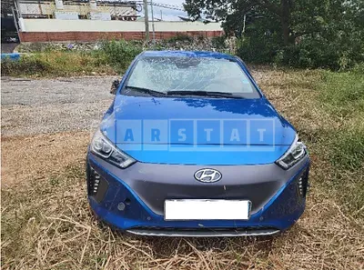 Photo 1 of 13: 2018 Hyundai Modern Ionic Electric, VIN KMHC051HFJU013995 — Korean insurance auction