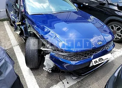 Photo 1 of 36: 2020 Kia K5, VIN KNAG3412BLA000428 — Korean insurance auction