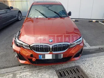 Photo 1 of 26: 2021 BMW M340i, VIN WBA5U7108MFK79361 — Korean insurance auction