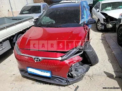 Photo 1 of 45: 2019 Hyundai Kona Electric, VIN KMHK381GFKU006014 — Korean insurance auction