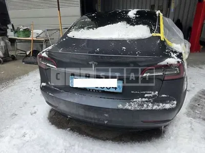Photo 1 of 21: 2021 Tesla Model 3 LongRange, VIN 5YJ3E1EBXMF890366 — Korean insurance auction