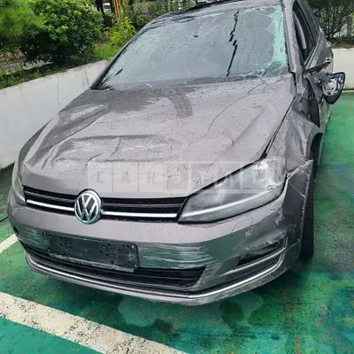 Photo 1 of 7: 2015 Volkswagen Golf 2.0 TDI BMT, VIN WVWZZZAUZFW153495 — Korean insurance auction