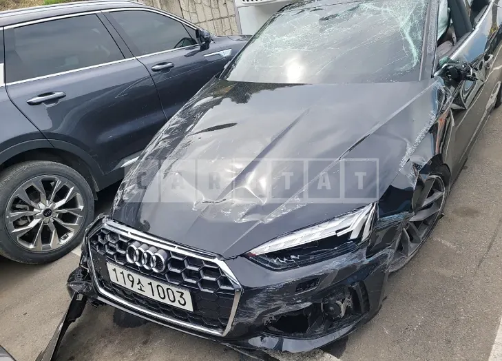 Photo 2 of 7: 2020 Audi A5 Sportback 40 TDI quattro, VIN WAUZZZF50LA009877 — Korean insurance auction