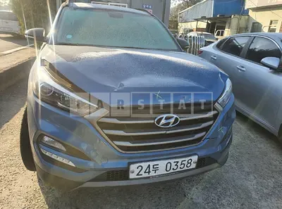 Photo 1 of 9: 2016 Hyundai Tucson, VIN KMHJ381ABGU074238 — Korean insurance auction