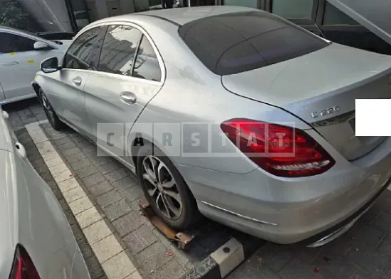 Photo 2 of 9: 2015 Mercedes-Benz C220 BlueTec — Korean insurance auction