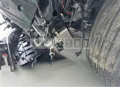 Photo 1 of 50: 2020 Tesla Model X, VIN 5YJXCBE25LF286915 — Korean insurance auction