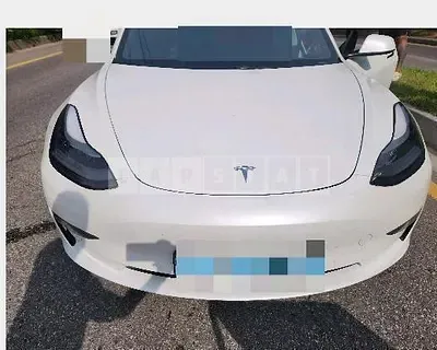 Photo 1 of 5: 2021 Tesla Model 3 Long Range — Korean insurance auction