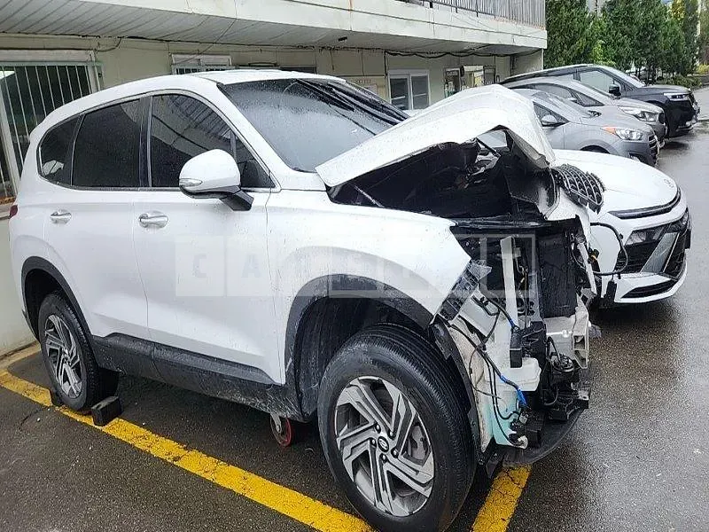 Photo 2 of 31: 2021 Hyundai Santa Fe, VIN KMHS281HGMU415267 — Korean insurance auction