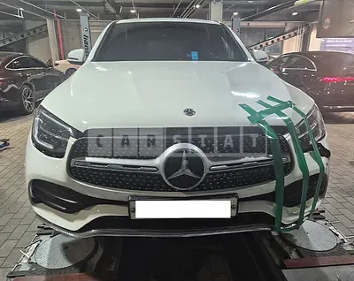 Photo 1 of 19: 2020 Mercedes-Benz GLC300e 4Matic Coupe, VIN W1N0J5DB3LF847952 — Korean insurance auction