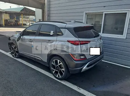 Photo 2 of 10: 2021 Hyundai Kona, VIN KMHK5813GMU668435 — Korean insurance auction
