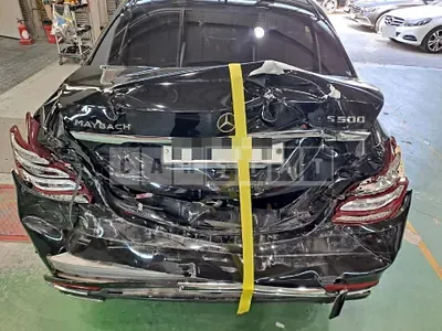 Photo 1 of 28: 2015 Mercedes-Benz Maybach S500, VIN WDDUX8CB3FA160973 — Korean insurance auction