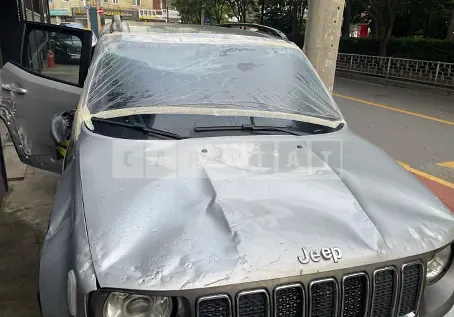Photo 2 of 9: 2019 Jeep Zip Renegade 2.4, VIN 1C4BU0000KPJ95713 — Korean insurance auction
