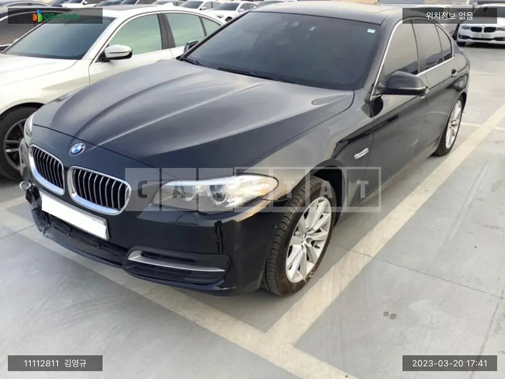 Photo 2 of 9: 2015 BMW 528i, VIN WBA5A510XFG177456 — Korean insurance auction