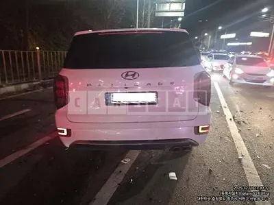 Photo 1 of 12: 2022 Hyundai Palisade, VIN KMHR581EBNU359429 — Korean insurance auction