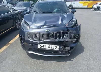 Photo 1 of 22: 2016 Kia Sportage, VIN KNAPN813DGK005355 — Korean insurance auction