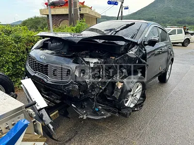 Photo 1 of 14: 2018 Kia Sportage, VIN KNAPL813BJK536000 — Korean insurance auction