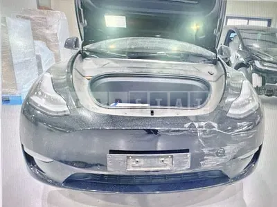 Photo 1 of 15: 2021 Tesla Model Y Standard Range — Korean insurance auction