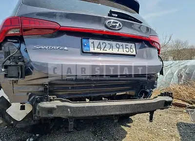 Photo 1 of 12: 2022 Hyundai Santa Fe, VIN KMHS3811BNU034678 — Korean insurance auction